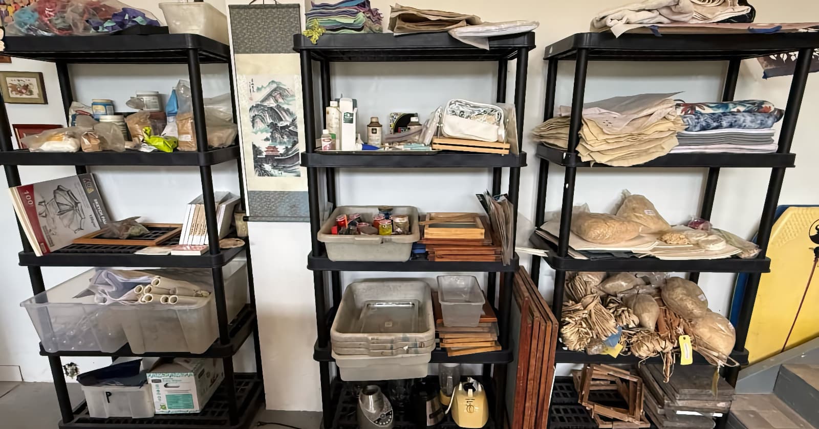 The studio at Black Rock Art Ranch